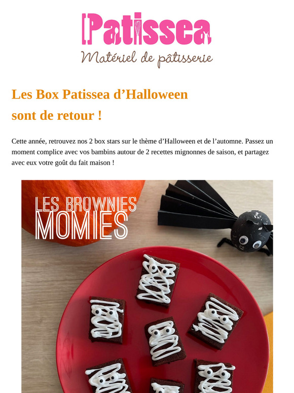 🎃 Les Box Patissea Automne/Halloween sont disponibles ! 🧡
