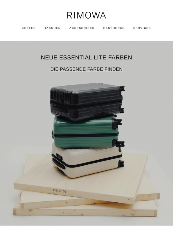 Essential Lite Kollektion: Neue Farben