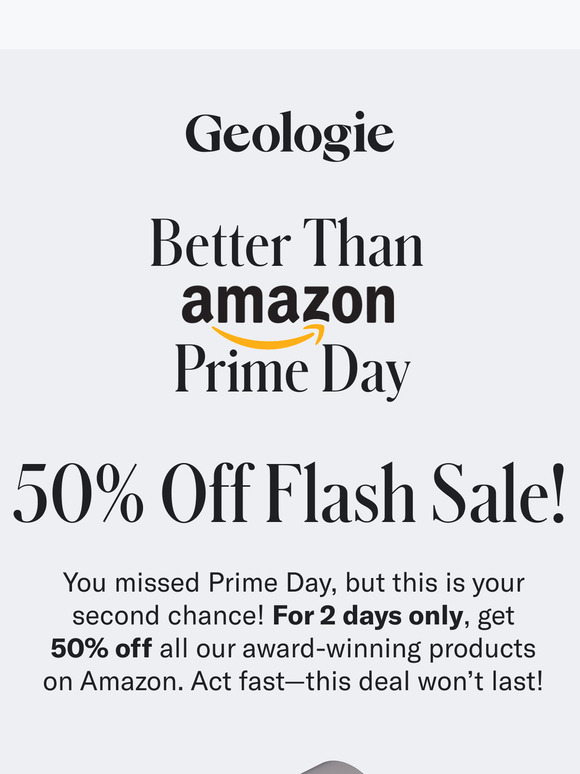 ⚡ Better Than Prime Day Flash Sale! 50% Off On Amazon NOW!