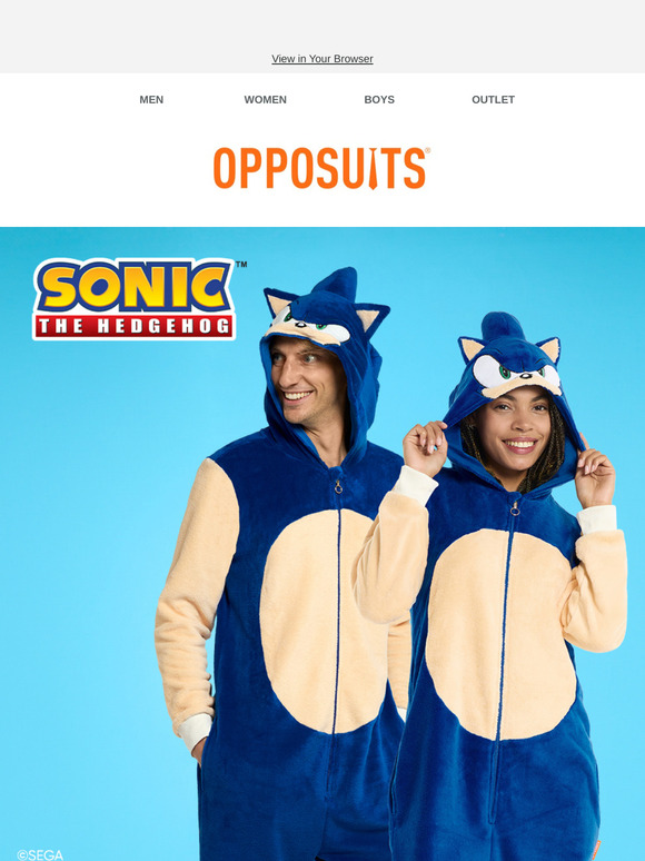 Introducing: Sonic the Hedgehog™ Onesie