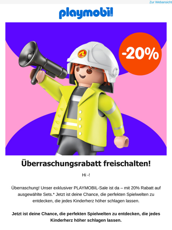 💥PLAYMOBIL-Sparangebote warten!
