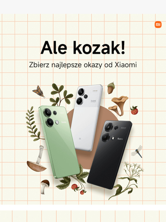 Zobacz kozackie promocje od Xiaomi! 🍄🛒