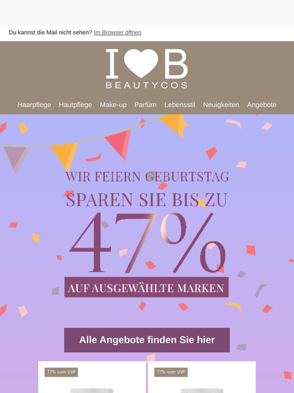 Möchtest du bei unserer Geburtstagsparty dabei sein? 🥳