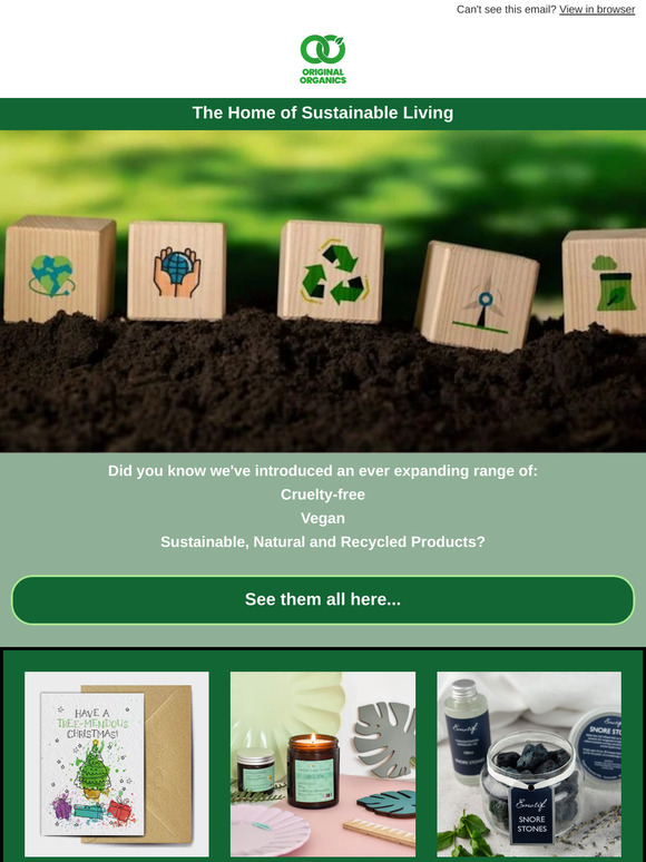 —! Welcome to the Home of Sustainable Living...