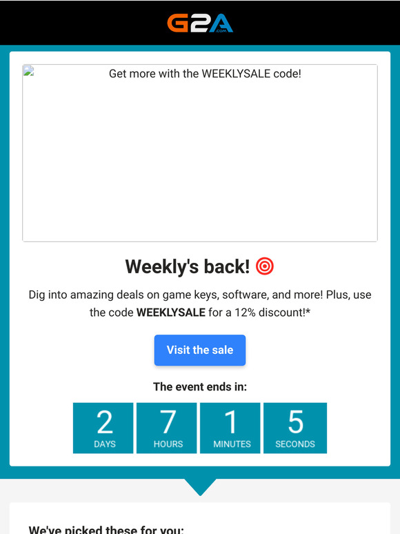 Save up to 87% with the new Epic Weekly Sale!🔥