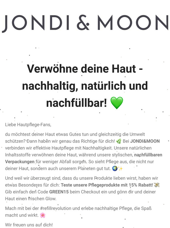 JONDI&MOON | Nachhaltige Pflege