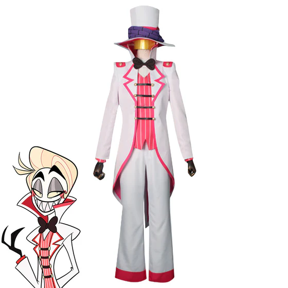 [in stock]Hazbin Hotel Lucifer Cosplay Costume