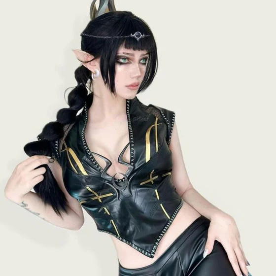 Baldur's Gate III Baldurs Gate 3 BG3 Shadowheart Camp Outfit Game Halloween Cosplay Costume