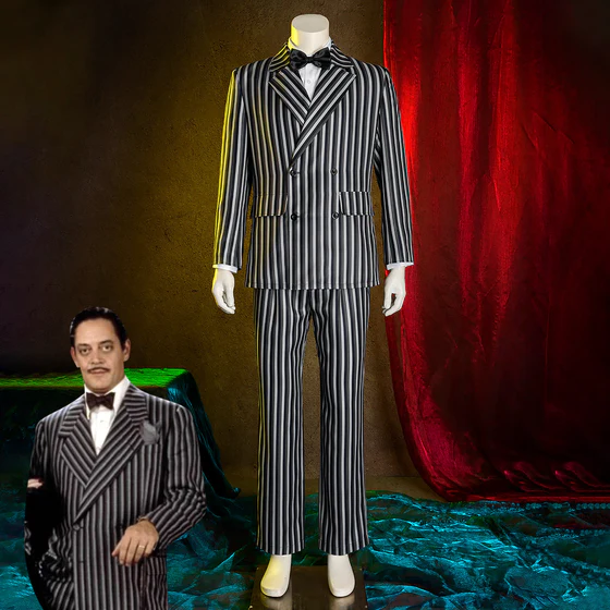 [In stock] The Addams Family Gomez Addams Halloween Cosplay Costume