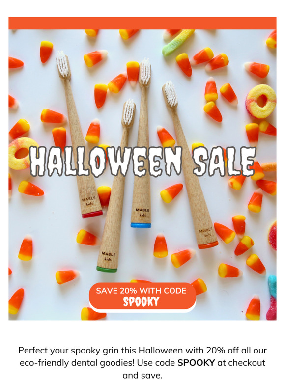 Spooky Smiles Await! 🎃 Save 20% Today