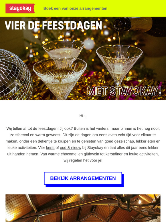 Wij tellen af tot de feestdagen! 🎄🥂