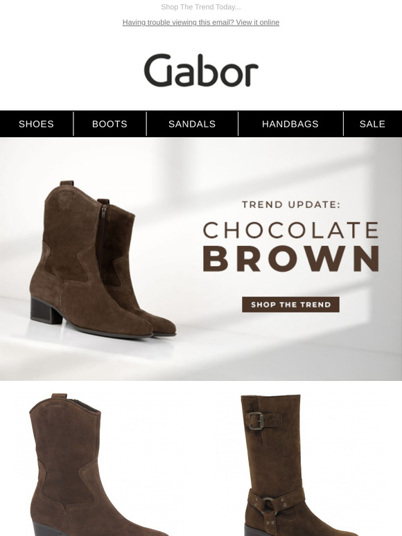 Trending: Chocolate Brown 🤎