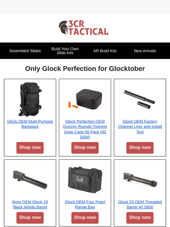 Glock OEM Parts for Glocktober