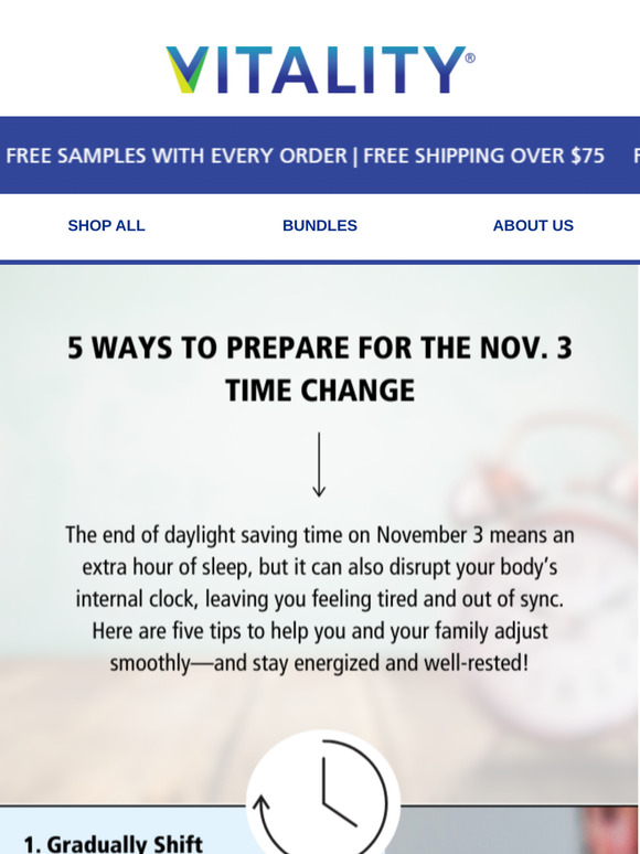 5 Ways to Prepare for the November 3 Time Change