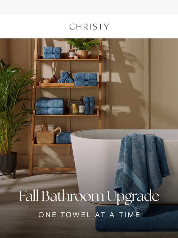 Your New Bathroom Favorite: Christy’s Renaissance Towel