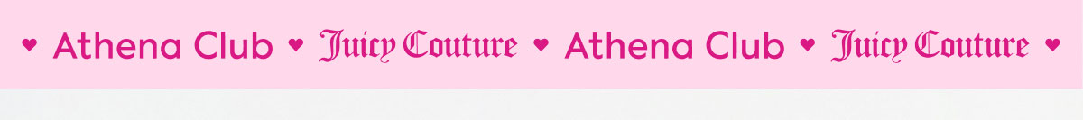 Athena Club x Juicy Couture