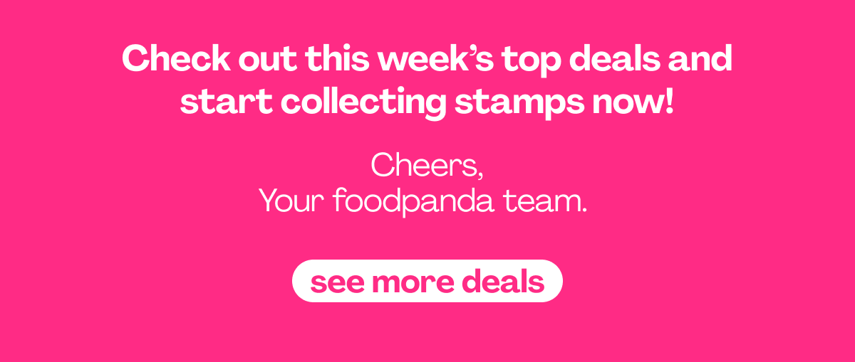  Save more with foodpanda