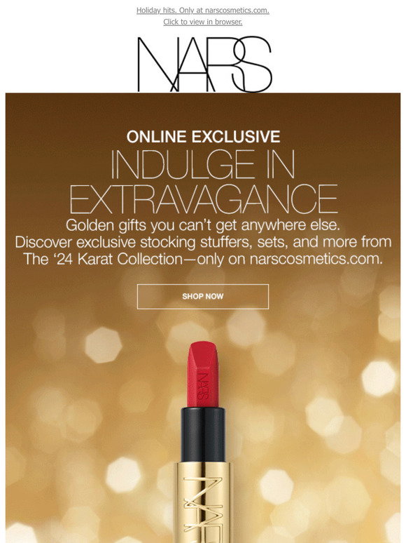 NARS Email Newsletters: Shop Sales, Discounts, and Coupon Codes