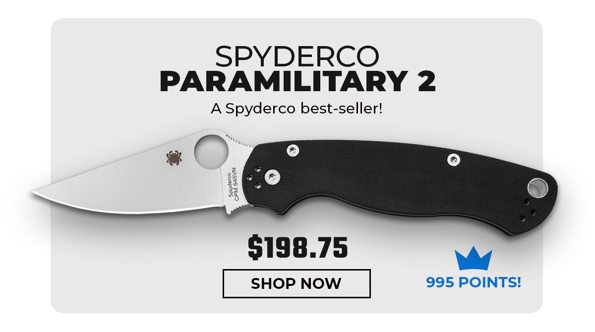 Spyderco Paramilitary 2