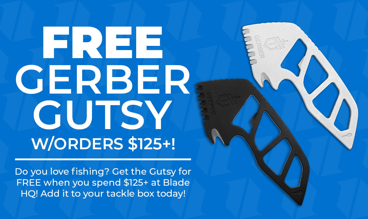 FREE Gerber Gutsy with orders $125+