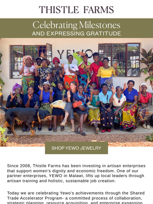Celebrating Milestones with Our Shared Trade Partner: Yewo