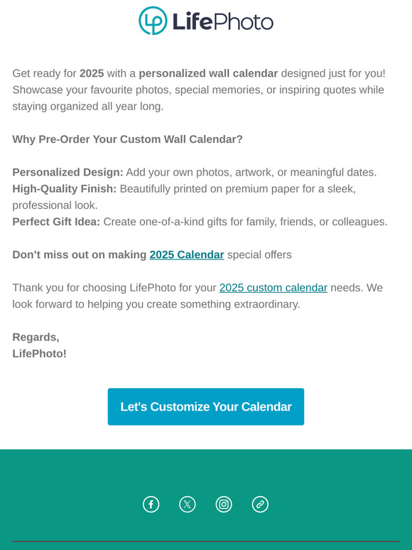 2025 Calendars with Photos 😍