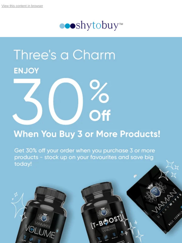 Do you want 30% off?