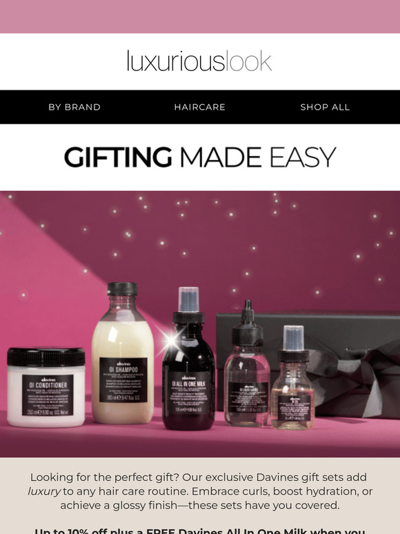 Meet the NEW Davines Holiday Gift Sets