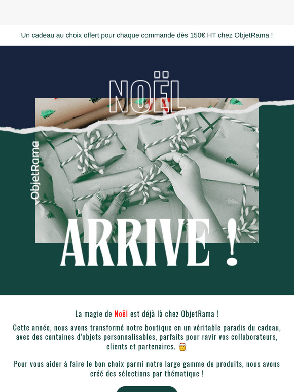 La Boutique de Noël ObjetRama est ouverte 🎁