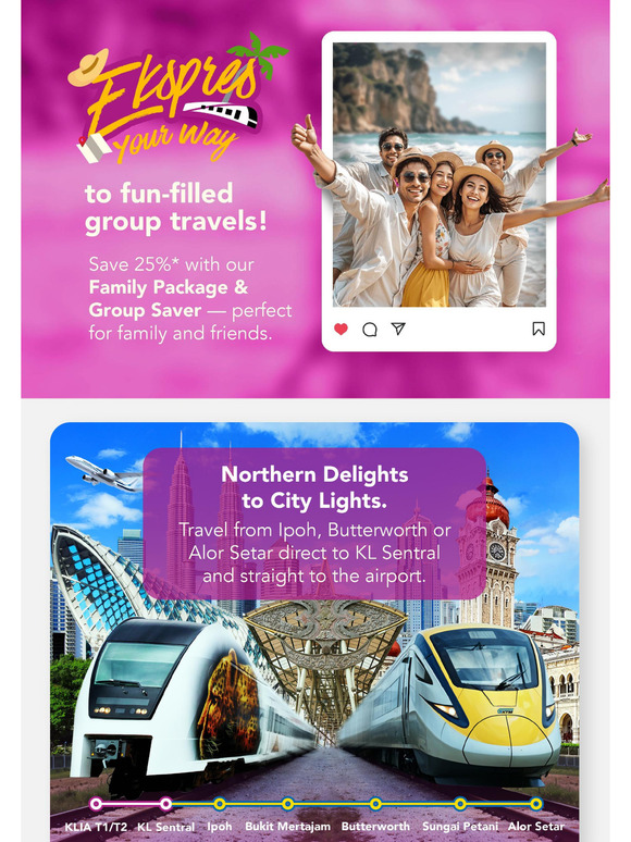Save 25% when you Travel Together-gether!