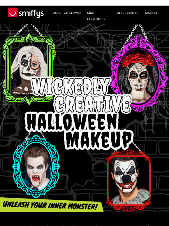 Get Wickedly Creative 💀🖌 With Halloween Makeup