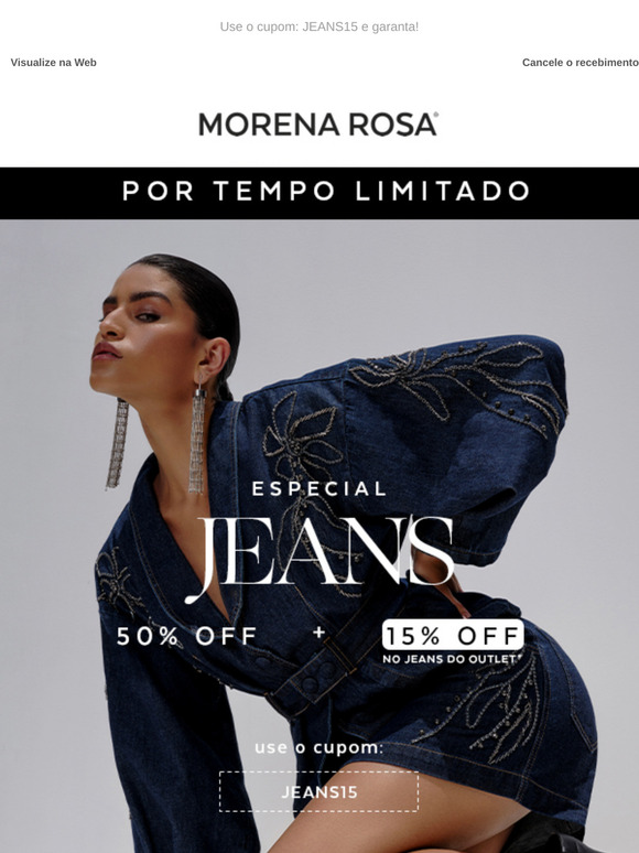 🚨 ÚLTIMOS DIAS: JEANS 50%OFF + EXTRA