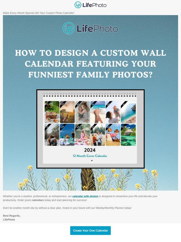 Decorate Your Home with Custom Calendar
