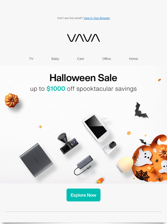 VAVA Halloween Sale Starts!🎃