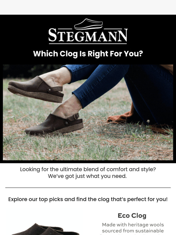 Discover Your Perfect Stegmann Clog Match! 👣