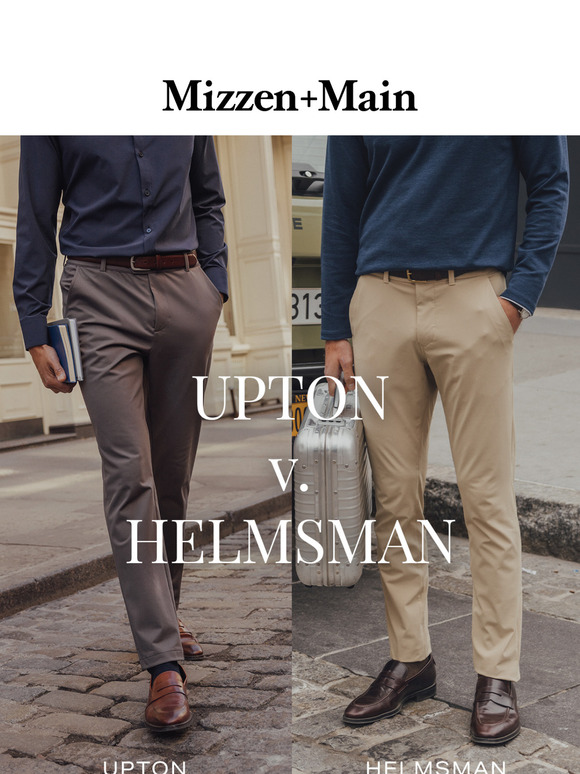 How to choose between Upton and Helmsman pants