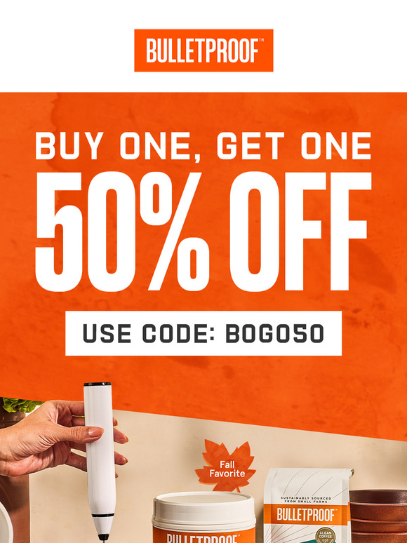 SITEWIDE SALE: BOGO 50% Off Is Live