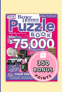 Better Homes and Gardens Puzzle Book