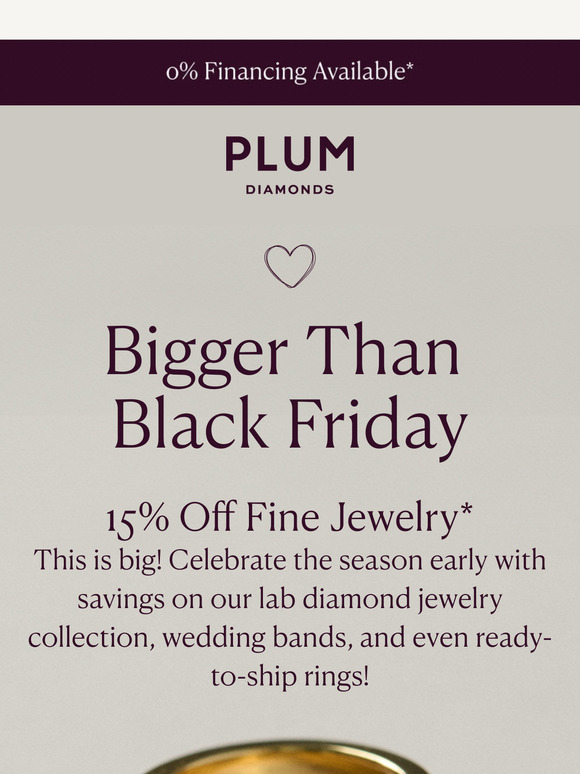 Plum Diamonds Bigger Than Black Friday Save Now Milled