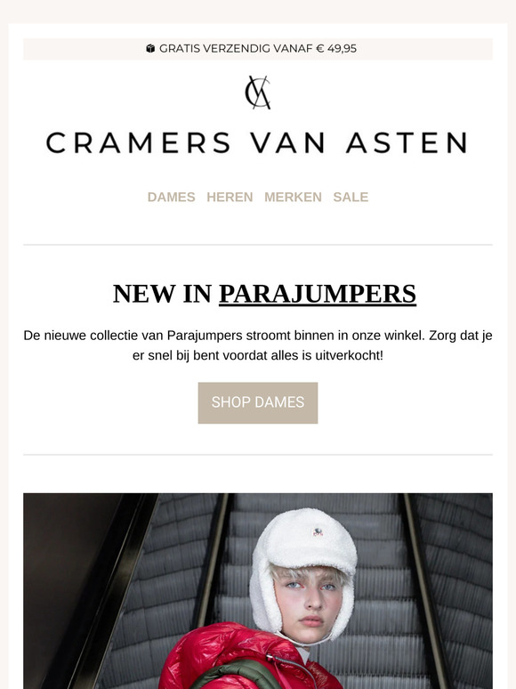 NIEUW BINNEN: Parajumpers⚡‼️