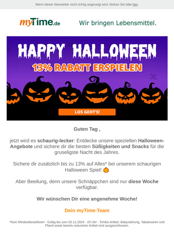 👻🎃 Süßes oder Saures? Entdecke unsere schaurig-leckeren Halloween-Angebote! 🍬👻
