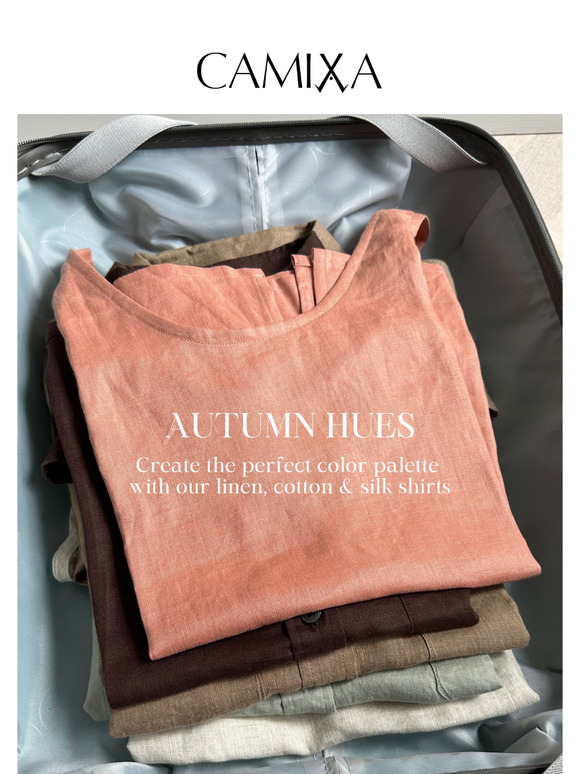 Fall in love with our autumn hues 🍁