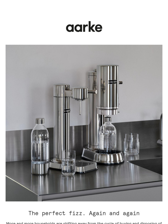 The Future of Sparkling Water: Aarke Carbonator & 100% Renewable CO2
