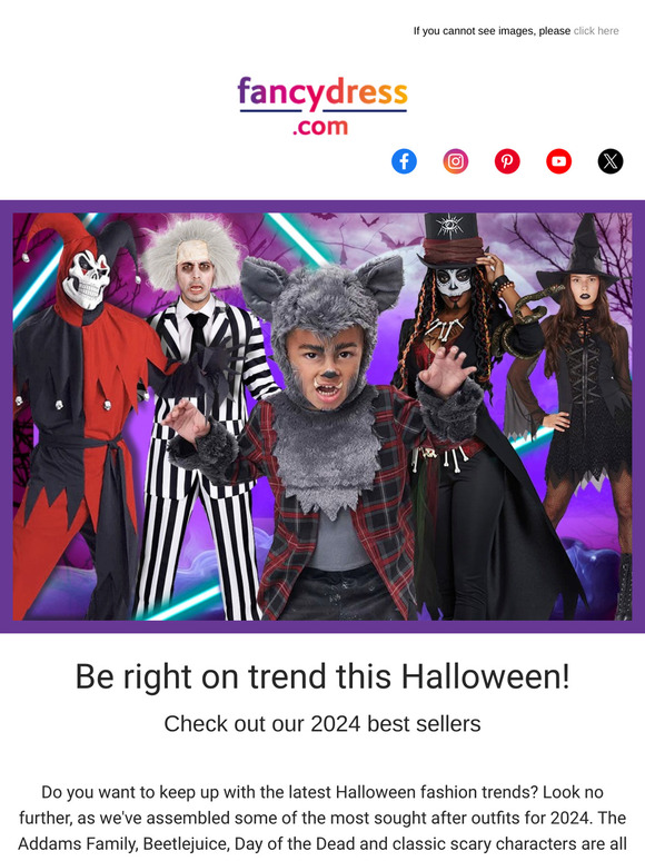 Best Selling Halloween Costumes 🦇
