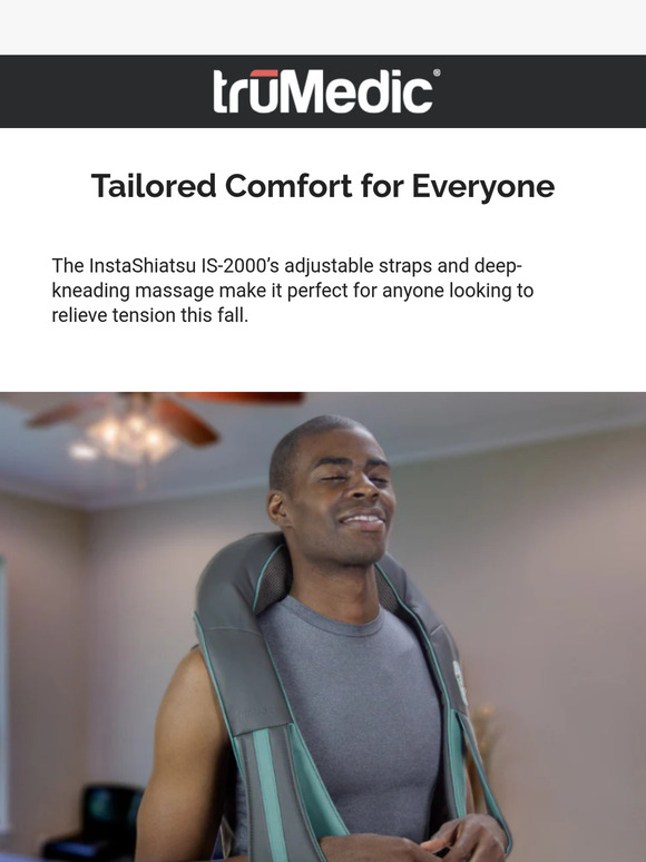 Say Goodbye to Tension – 20% Off InstaShiatsu IS-2000!