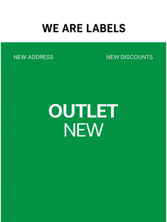 New Styles at the Outlet