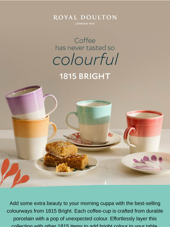 But first, coffee!