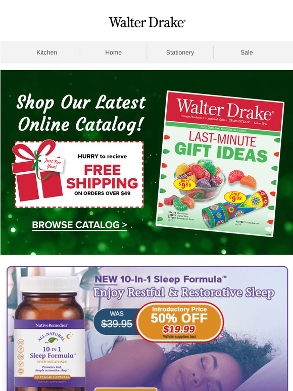 Walter Drake Browse our NEW Online Catalog! Milled