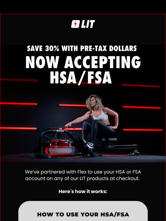 🚨 Now accepting HSA/FSA — Save up to 40%