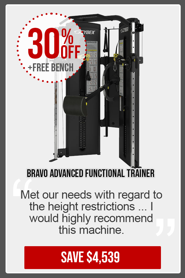 30% OFF - Bravo Advanced Functional Trainer (Compact) - Outlet
